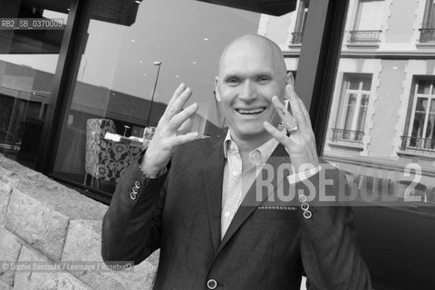 Anthony Doerr, le 25 mai 2015  ©Sophie Bassouls/Leemage/Rosebud2