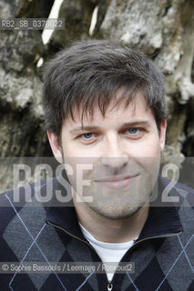 David-James Poissant, le 23 mai 2015  ©Sophie Bassouls/Leemage/Rosebud2