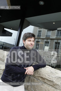 David-James Poissant, le 23 mai 2015  ©Sophie Bassouls/Leemage/Rosebud2