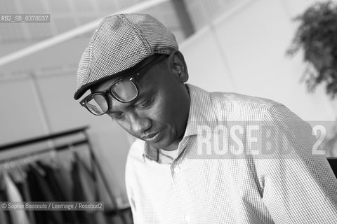 Abdourahman Waberi, le 23 mai 2015  ©Sophie Bassouls/Leemage/Rosebud2