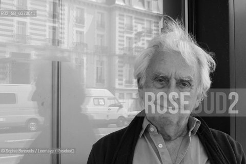 Gilles Lapouge, le 23 mai 2015  ©Sophie Bassouls/Leemage/Rosebud2