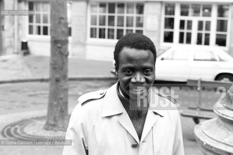 Tansi Sony-Labou - (Tansi Sony Labou)  21 mars 1985  ©Sophie Bassouls/Leemage/Rosebud2