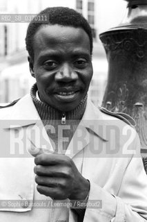 Tansi Sony-Labou - (Tansi Sony Labou)  21 mars 1985  ©Sophie Bassouls/Leemage/Rosebud2