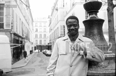 Tansi Sony-Labou - (Tansi Sony Labou)  21 mars 1985  ©Sophie Bassouls/Leemage/Rosebud2