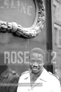 Tansi Sony-Labou - (Tansi Sony Labou)  21 mars 1985  ©Sophie Bassouls/Leemage/Rosebud2