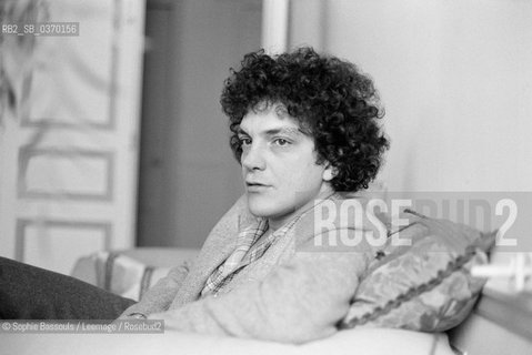 Portrait of Mathieu Benezet le 12 fevrier 1978  ©Sophie Bassouls/Leemage/Rosebud2