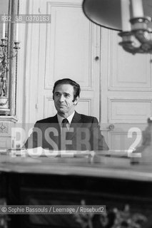 Portrait of Claude Pierre-Brossolette (Pierre Brossolette), le 30 decembre 1974  ©Sophie Bassouls/Leemage/Rosebud2