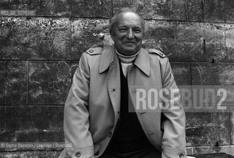 Portrait of Jean-Toussaint (Jean Toussaint) Desanti, le 10 avril 1976  ©Sophie Bassouls/Leemage/Rosebud2