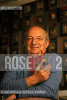 Portrait of Jean-Toussaint (Jean Toussaint) Desanti, le 4 mars 1982  ©Sophie Bassouls/Leemage/Rosebud2