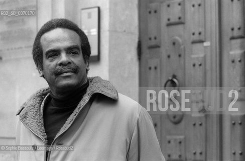 Portrait of Edouard Glissant, le 14 janvier 1981  ©Sophie Bassouls/Leemage/Rosebud2