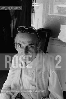 Portrait of Maurice Roche, le 10 octobre 1975  ©Sophie Bassouls/Leemage/Rosebud2