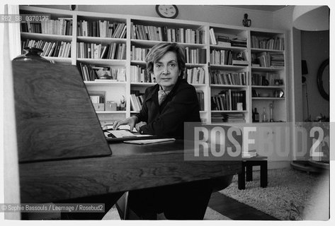 Portrait of Andree Chedid, le 11 mars 1976  ©Sophie Bassouls/Leemage/Rosebud2