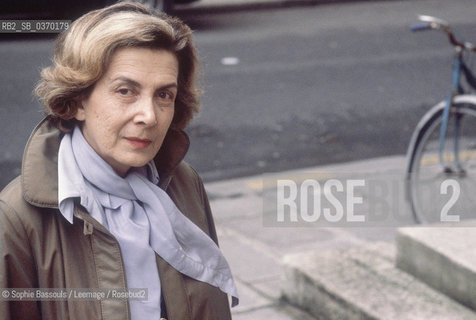 Portrait of Andree Chedid, le 18 septembre 1985  ©Sophie Bassouls/Leemage/Rosebud2