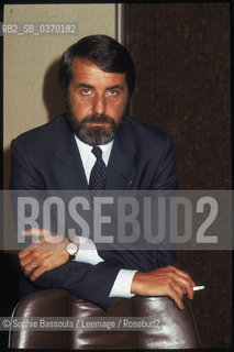 Portrait of Pierre Barret, le 1 fevrier 1982  ©Sophie Bassouls/Leemage/Rosebud2