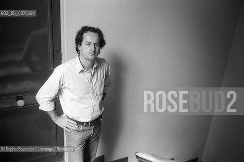 Portrait of Jean-Marie (Jean Marie) Rouart, le 1 juillet 1983  ©Sophie Bassouls/Leemage/Rosebud2