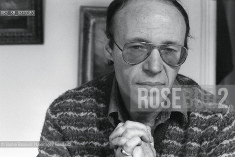 Portrait of Claude Klotz, le 6 janvier 1978  ©Sophie Bassouls/Leemage/Rosebud2