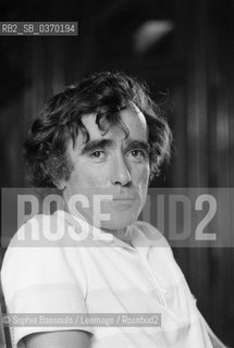 Portrait of Jean-Claude (Jean Claude) Guillebaud, le 8 mars 1978  ©Sophie Bassouls/Leemage/Rosebud2