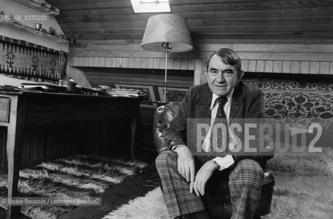 Portrait of Pierre Schaeffer le 18 fevrier 1978  ©Sophie Bassouls/Leemage/Rosebud2