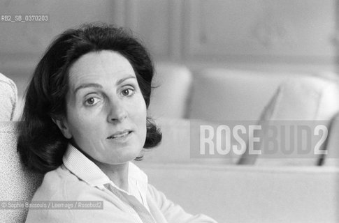 Portrait of Jeanine Boissard le 24 fevrier 1981  ©Sophie Bassouls/Leemage/Rosebud2