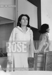 Portrait of Jeanine Boissard le 24 fevrier 1981  ©Sophie Bassouls/Leemage/Rosebud2