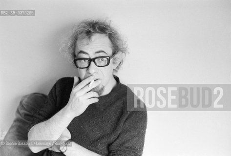 Portrait of Vassilis Alexakis le 4 mars 1985  ©Sophie Bassouls/Leemage/Rosebud2