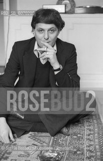 Portrait of Philippe Sollers le 16 fevrier 1979  ©Sophie Bassouls/Leemage/Rosebud2