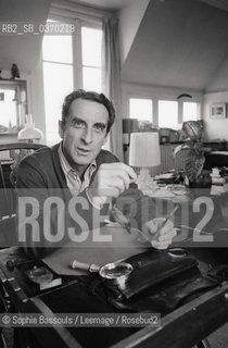 Portrait of Jean Lacouture le 27 mai 1982  ©Sophie Bassouls/Leemage/Rosebud2