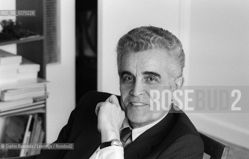 Portrait of Rene Girard le 22 avril 1983  ©Sophie Bassouls/Leemage/Rosebud2