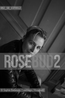 Portrait of Sonja Delzongle 02/04/2017  ©Sophie Bassouls/Leemage/Rosebud2