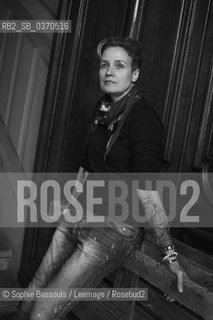 Portrait of Sonja Delzongle 02/04/2017  ©Sophie Bassouls/Leemage/Rosebud2