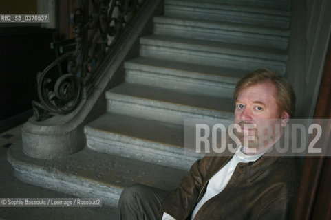 Portrait of Roger-Jon (Roger Jon) Ellory 02/04/2017  ©Sophie Bassouls/Leemage/Rosebud2