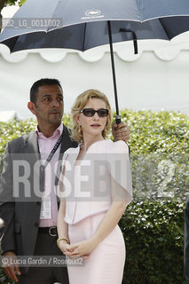 Cannes France, May, the 13th, 2010. Cate Blanchett at the Cannes International Film Festival for the premiere of Robin Hood, directed by Ridley Scott. ©Lucia Gardin/Rosebud2