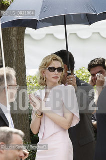 Cannes France, May, the 13th, 2010. Cate Blanchett at the Cannes International Film Festival for the premiere of Robin Hood, directed by Ridley Scott. ©Lucia Gardin/Rosebud2