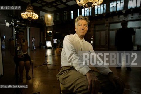 David Lynch.Lido di Venezia, 6 Settembre 2006. ©Lucia Gardin/Rosebud2