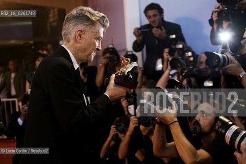 David Lynch.Lido di Venezia, 7 Settembre 2006. ©Lucia Gardin/Rosebud2