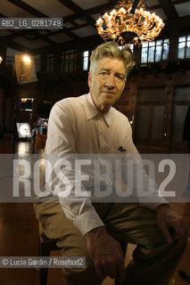 David Lynch.Lido di Venezia, 6 Settembre 2006. ©Lucia Gardin/Rosebud2