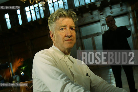 David Lynch.Lido di Venezia, 6 Settembre 2006. ©Lucia Gardin/Rosebud2