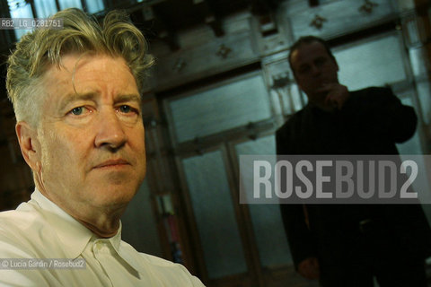 David Lynch.Lido di Venezia, 6 Settembre 2006. ©Lucia Gardin/Rosebud2