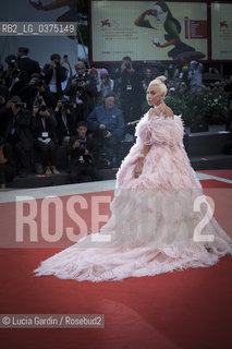 Lady Gaga, red carpet Venezia 75 ©Lucia Gardin/Rosebud2