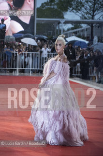 Lady Gaga, red carpet Venezia 75 ©Lucia Gardin/Rosebud2