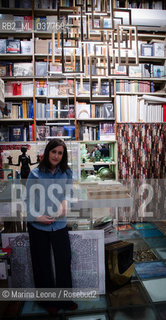 Italian philosopher and writer Dorella Cianci presents her new book, published by Marsilio, at Libreria Bocca in Milan. February 14th, 2019 ©Marina Leone/Rosebud2