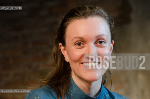 Danish writer Anne Cathrine Bomann presents her book,  L ora di Agathe, published by Iperborea during I Boreali Festival at Teatro Franco Parenti in Milan. La scrittrice danese  Anne Cathrine Bomann presenta il suo romanzo, L ora di Agathe, edito da Iperborea durante il Festival I Boreali a Milano ©Marina Leone/Rosebud2