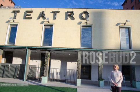 La scrittrice norvegese Erika Fatland presenta il suo romanzo Sovietistan, edito da Marsilio, durante il Festival I Boreali al teatro Franco Parenti. Milano, 24 febbraio 2019. Norwegian writer Erika Fatland presents her novel Sovietistan, published by Marsilio, at Boreali Festival at Franco Parenti theatre. Milan, February 24th, 2019 ©Marina Leone/Rosebud2