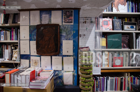 La libreria Bocca è una famosa libreria di Milano, la più antioca della città, fondata nel 1775. Milano, 14 febbraio 2019 Bocca is an historical and famous bookstore in Milano, founded by Bocca brothers in Italy in 1775. Milan, February 14th, 2019 ©Marina Leone/Rosebud2 