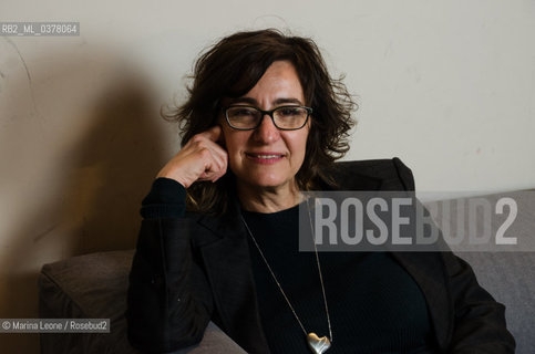 Angela di Biaso, direttrice commericiale di Messaggerie libri, in posa a Bookpride. Milano, 15 Marzo 2019. Angela Di Biaso, commercial headchief of Messaggerie Libri, at Bookpride, Milan, March 15th, 2019