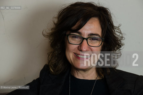 Angela di Biaso, direttrice commericiale di Messaggerie libri, in posa a Bookpride. Milano, 15 Marzo 2019. Angela Di Biaso, commercial headchief of Messaggerie Libri, at Bookpride, Milan, March 15th, 2019