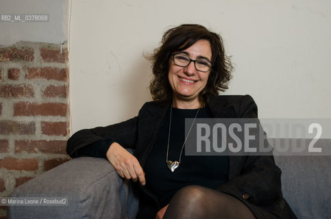 Angela di Biaso, direttrice commericiale di Messaggerie libri, in posa a Bookpride. Milano, 15 Marzo 2019. Angela Di Biaso, commercial headchief of Messaggerie Libri, at Bookpride, Milan, March 15th, 2019