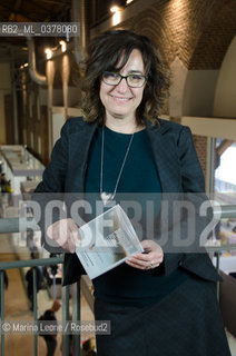 Angela di Biaso, direttrice commericiale di Messaggerie libri, in posa a Bookpride. Milano, 15 Marzo 2019. Angela Di Biaso, commercial headchief of Messaggerie Libri, at Bookpride, Milan, March 15th, 2019