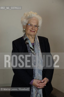 Italian senator and Shoah survivor Liliana Segre at Bookpride. Milan, March 16th, 2019. La senatrice e sopravvissuta della Shoah Liliana Segre a Bookpride. Milano, 16 marzo 2019 ©Marina Leone/Rosebud2