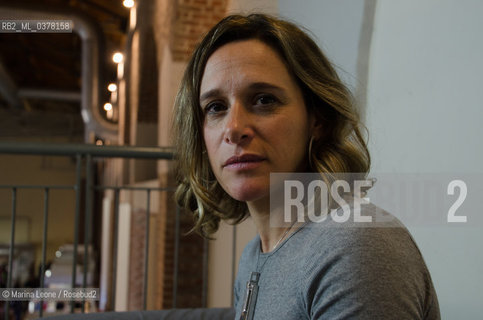 Italian writer Valeria Parrella attends Bookpride. Milan, March 16th, 2019. La scrittrice italiana Valeria Parrella a Bookpride. Milano, 16 marzo 2019 ©Marina Leone/Rosebud2